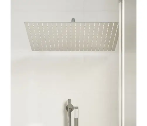 Lietus Dušas Galva Nerūsējošais Tērauds 304 50X50 Cm Kvadrāts Vidaxl