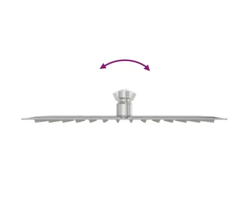 Vihmadušipea Roostevaba Teras 304 30X20 Cm Ristkülikukujuline