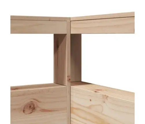 Riiuliga Voodiraam Ilma Madratsita, 150 X 200 cm Männipuit