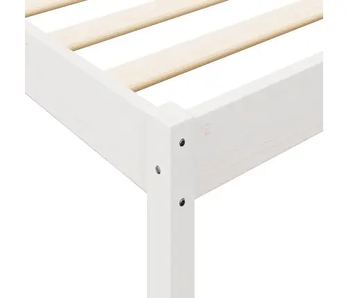 Gulta Ar Grāmatu Plauktu, Bez Matrača, 140X190 Cm, Priedes Koks Vidaxl