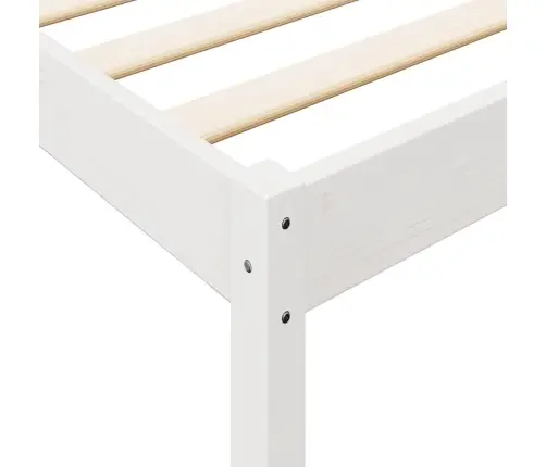 Gulta Ar Grāmatu Plauktu, Bez Matrača, 120X190 Cm, Priedes Koks Vidaxl