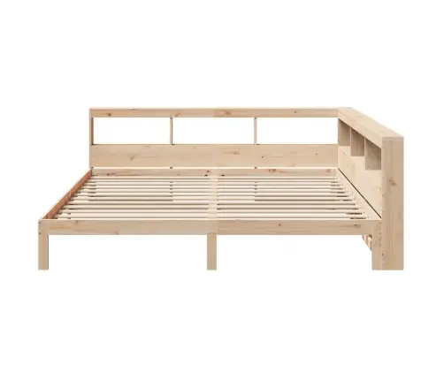 Riiuliga Voodiraam Ilma Madratsita, 180X200 cm Männipuit