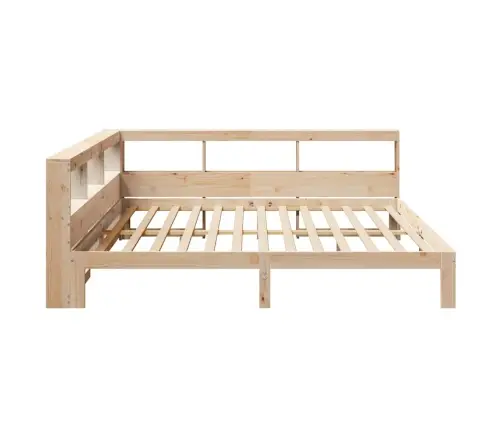 Riiuliga Voodiraam Ilma Madratsita, 180X200 cm Männipuit