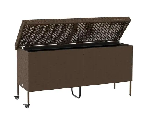 Sodo Daiktadėžė Su Ratukais, Rudos Spalvos, 160X55X75Cm