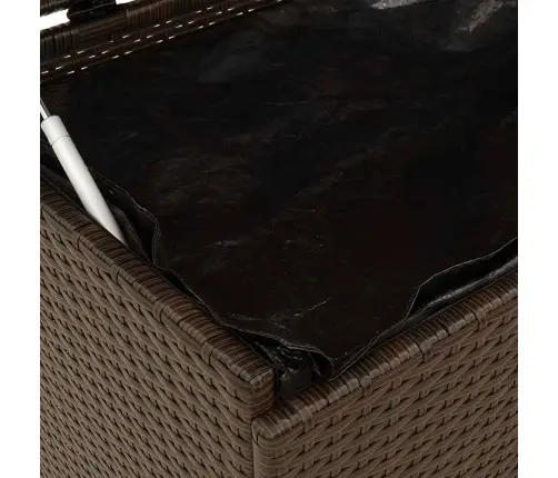 Sodo Daiktadėžė Su Ratukais, Rudos Spalvos, 160X55X75Cm