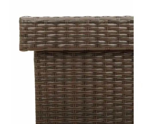 Sodo Daiktadėžė Su Ratukais, Rudos Spalvos, 160X55X75Cm