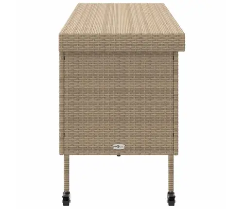 Dārza Uzglabāšanas Kaste Ar Riteņiem Bēšs 160X55X75 Cms Vidaxl Dārza Uzglabāšanas Kaste Ar Riteņiem Bēšs 160X55X75 Cms Vidaxl