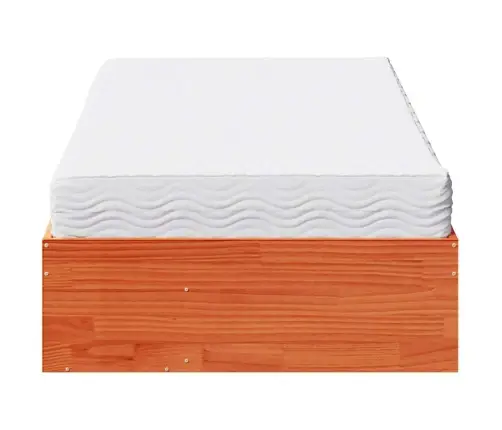 Lova Su Čiužiniu, Vaško Ruda, 80X200cm Pušis