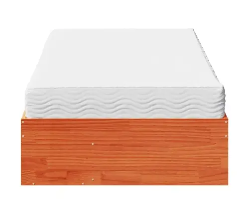 Lova Su Čiužiniu, Vaško Ruda, 90X190cm Pušis