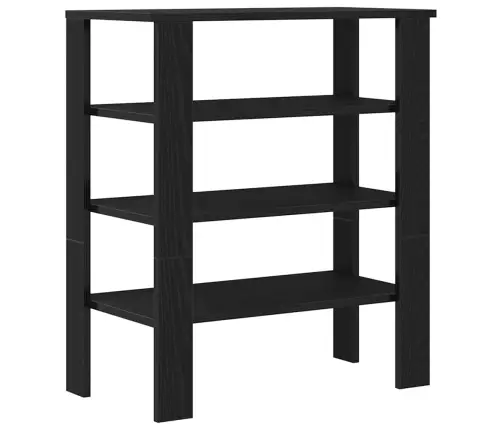 Lentyna Batams, Juodos Spalvos, 61X32X70cm Apdirbta Mediena