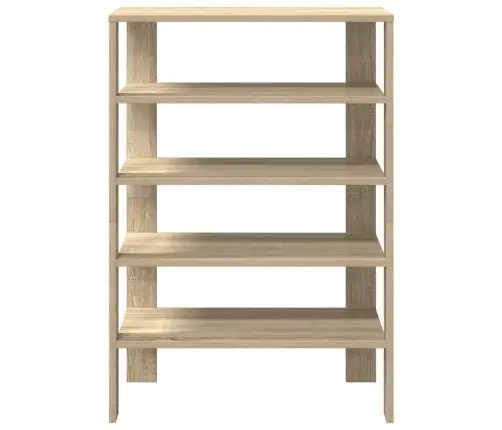 Apavu Plaukts Ozola Krāsa 61X32X87,5 Cm Inženierijas Koks Vidaxl