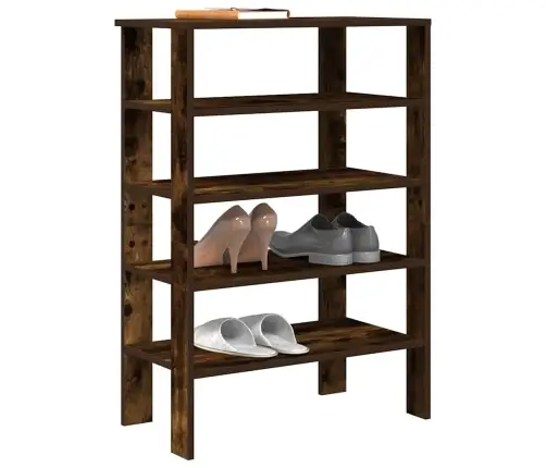 Apavu Plaukts Ozolkoka Krāsa 61X32X87,5 Cm Inženierijas Koks Vidaxl