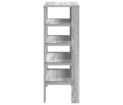 Lentyna Batams, Pilka Ąžuolo, 61X32X87,5cm Apdirbta Mediena