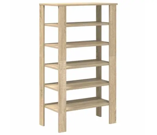 Apavu Plaukts Ozola Krāsa 61X32X105 Cm Inženierijas Koks Vidaxl