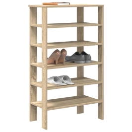 Apavu Plaukts Ozola Krāsa 61X32X105 Cm Inženierijas Koks Vidaxl