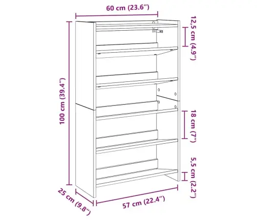 Kingariiul, Must, 60 X 25 X 100 cm Tehispuit