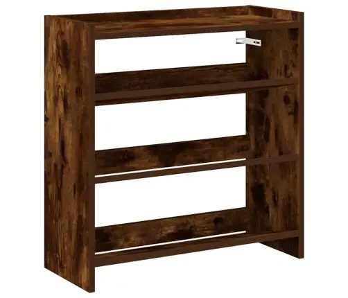 Apavu Plaukts Ozolkoka Krāsa 60X25X62 Cm Inženierijas Koks Vidaxl