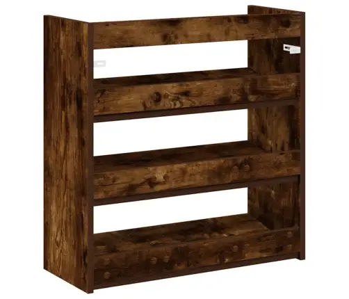 Apavu Plaukts Ozolkoka Krāsa 60X25X62 Cm Inženierijas Koks Vidaxl