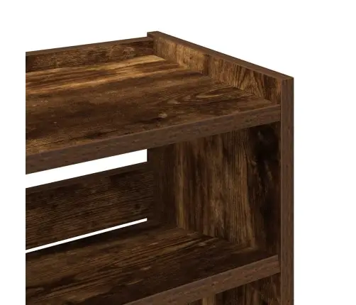 Apavu Plaukts Ozolkoka Krāsa 60X25X62 Cm Inženierijas Koks Vidaxl