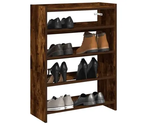 Apavu Plaukts Ozolkoka Krāsa 60X25X62 Cm Inženierijas Koks Vidaxl