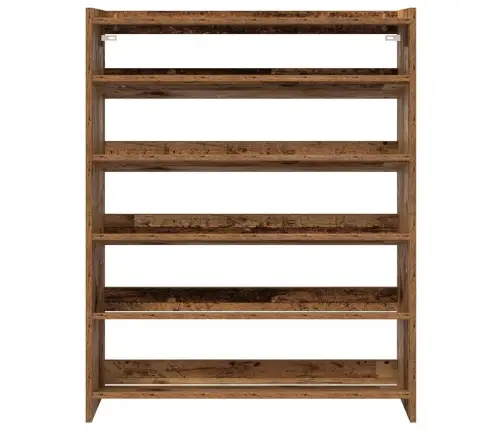 Apavu Plaukts Veca Koka 80X25X100 Cm Inženierijas Koks Vidaxl