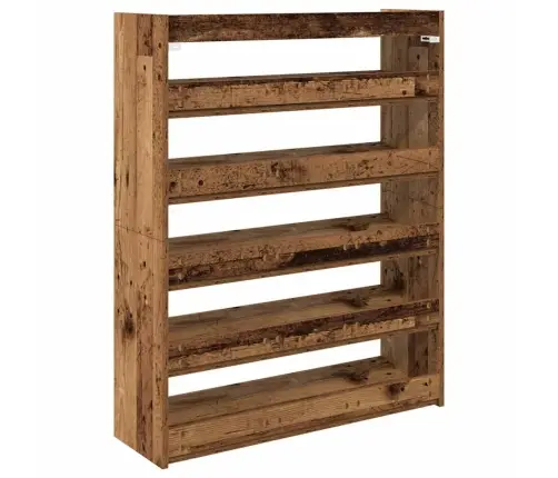 Apavu Plaukts Veca Koka 80X25X100 Cm Inženierijas Koks Vidaxl