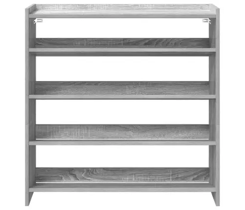 Lentyna Batams, Pilka Ąžuolo, 80X25X81cm Apdirbta Mediena