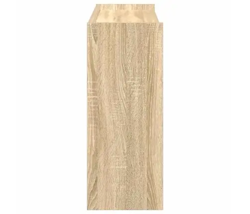 Lentyna Batams, Sonoma Ąžuolo, 80X25X62cm Apdirbta Mediena