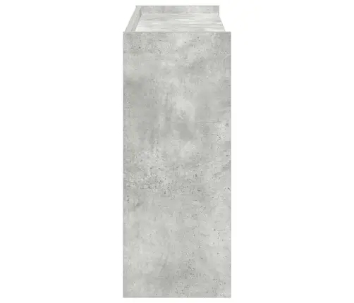 Lentyna Batams, Betono Pilka, 80X25X62cm Apdirbta Mediena