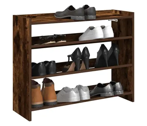 Lentyna Batams, Dūminio Ąžuolo, 80X25X62cm Apdirbta Mediena