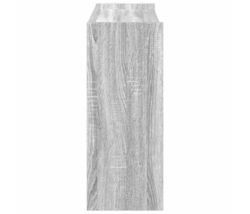 Apavu Plaukts Pelēka Ozola 80X25X62 Cm Inženierijas Koks Vidaxl