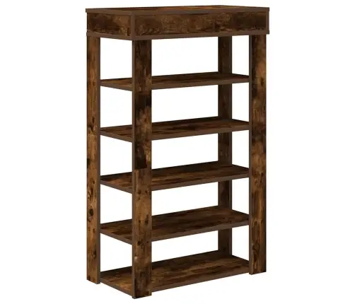 Apavu Plaukts Ozolkoka Krāsa 60X30X98 Cm Inženierijas Koks Vidaxl