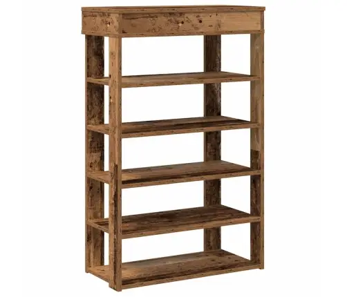 Apavu Plaukts Veca Koka 60X30X98 Cm Inženierijas Koks Vidaxl