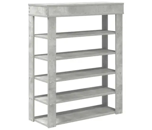 Lentyna Batams, Concrete Oak 80X30X98cm Apdirbta Mediena