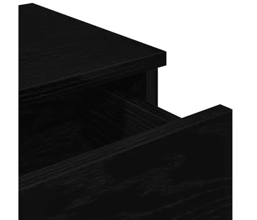 Seinariiul Sahtlitega, Must, 60 X 28 X 15 cm Tehispuit