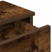 Sienas Plaukts Ar Atvilktnēm Ozolkoka 60X28X15 Cm Vidaxl