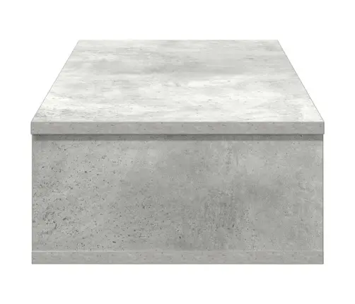 Sieninė Lentyna Su Stalčiais, Betono Pilka, 80X34X17Cm Sieninė Lentyna Su Stalčiais, Betono Pilka, 80X34X17Cm