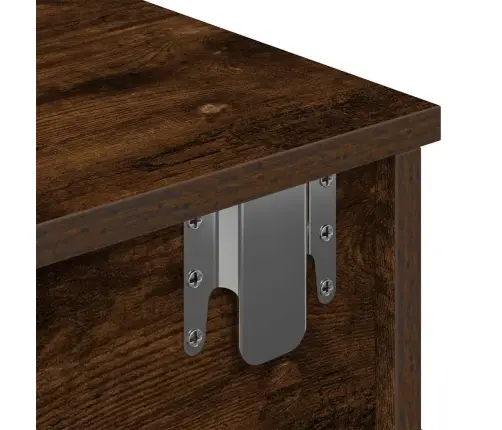 Seinariiul Sahtlitega, Suitsutatud Tamm, 100X37,5X19 Cm