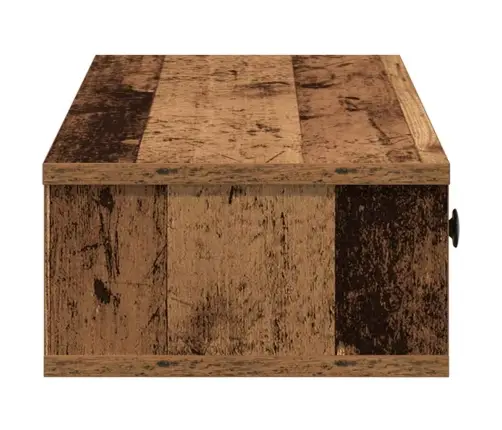 Sieninė Lentyna Su Stalčiais, Medienos, 100X37,5X19Cm