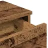 Sieninė Lentyna Su Stalčiais, Medienos, 100X37,5X19Cm