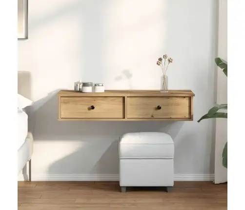 Sieninė Lentyna Su Stalčiais, Artisano Ąžuolo, 100X37,5X19Cm