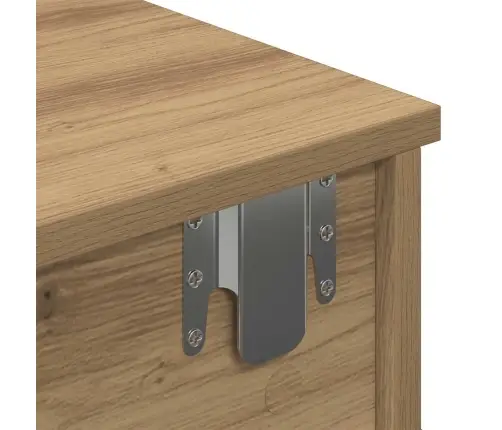 Sieninė Lentyna Su Stalčiais, Artisano Ąžuolo, 100X37,5X19Cm