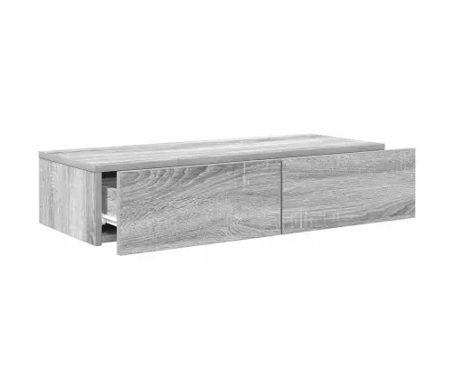 Seinariiul Sahtlitega, Hall Sonoma Tamm, 80X33X17 cm Tehispuit