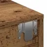 Seinariiul Sahtlitega, Vana Puit, 100 X 36 X 19 cm Tehispuit