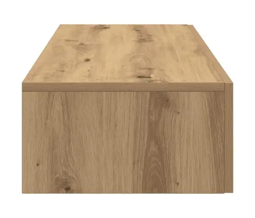 Sienas Plaukts Ar Atvilktnēm Koka Krāsā 100X36X19 Cm Vidaxl