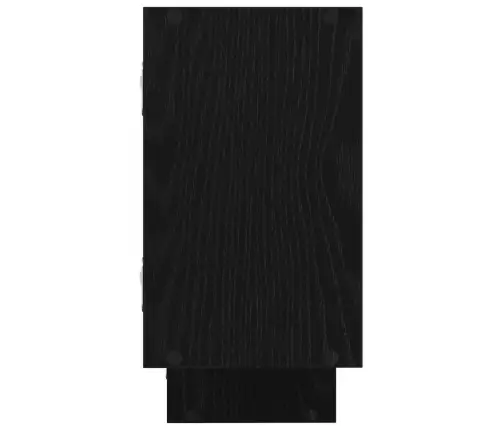 Sienas Plaukts, 5 Nodalījumi, Melns, Skaidu Plāksne Vidaxl