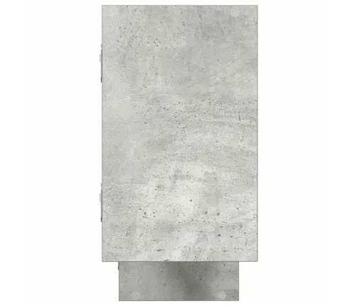 Sienas Kuba Plaukts 5Nodalījumi Betons Pelēks Inženierijas Koks Vidaxl