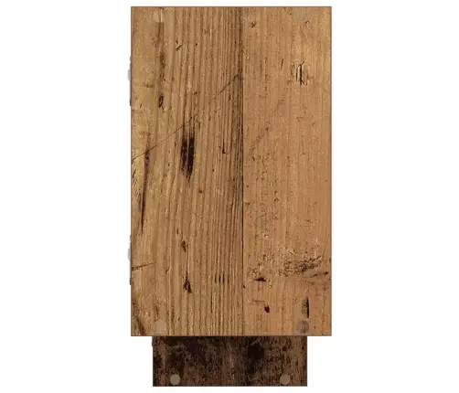 Sienas Plaukts, 5 Nodalījumi, Veca Koka, Skaidu Plāksne Vidaxl