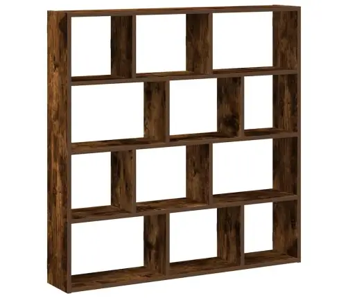 Sienas Plaukts, 12 Nodalījumi, Ozolkoka, Inženierijas Koks Vidaxl