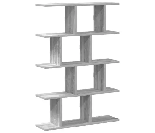 Sienas Plaukts, 12 Nodalījumi, Pelēka Ozola, Inženierijas Koks Vidaxl